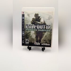 Call of Duty 4 Modern Warfare Sony PlayStation 3 PS3 Video Game with Manual